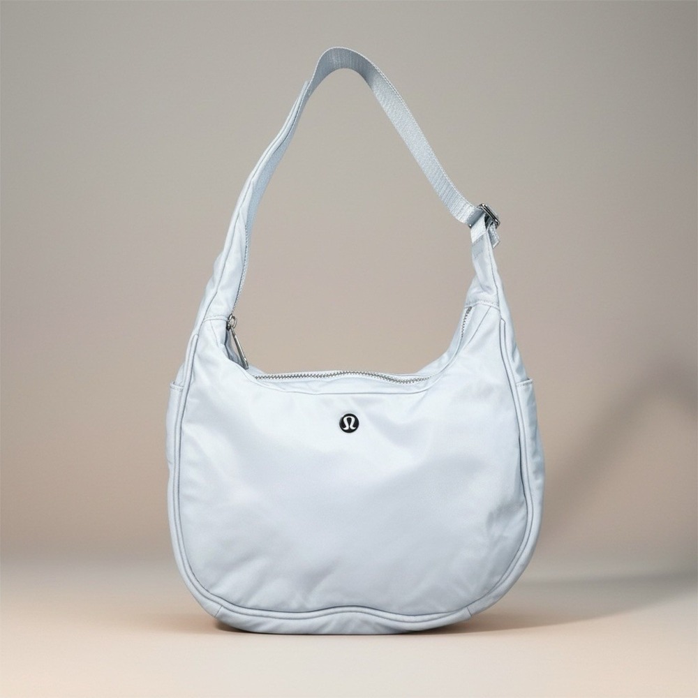 Lululemon Athletica Mini Shoulder Bag Crescent Hobo 4L Powder Blue